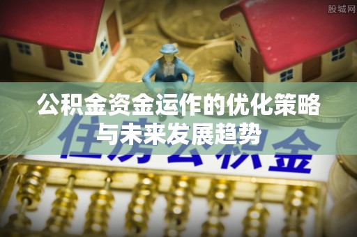 贵定公积金资金运作的优化策略与未来发展趋势
